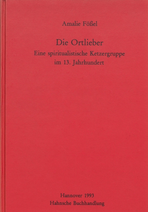 Die Ortlieber - Amalie F&ouml;&szlig;el