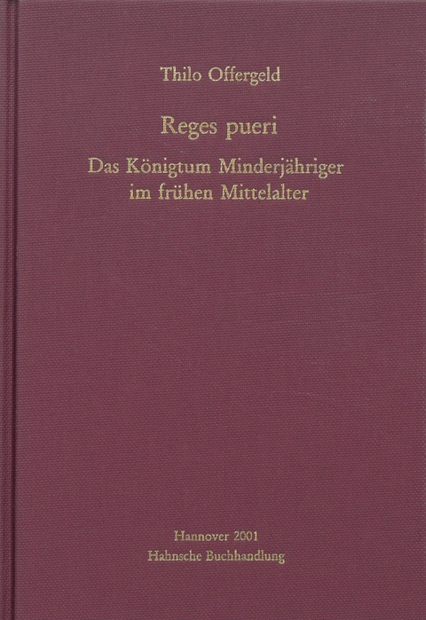 Reges pueri - Thilo Offergeld