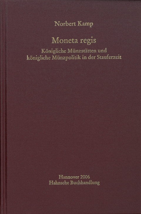 Moneta regis - Norbert Kamp