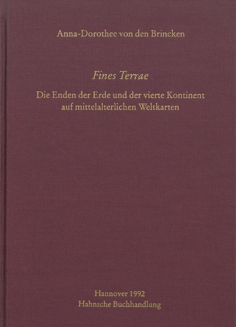 Fines Terrae - Anna-Dorothee von den Brincken
