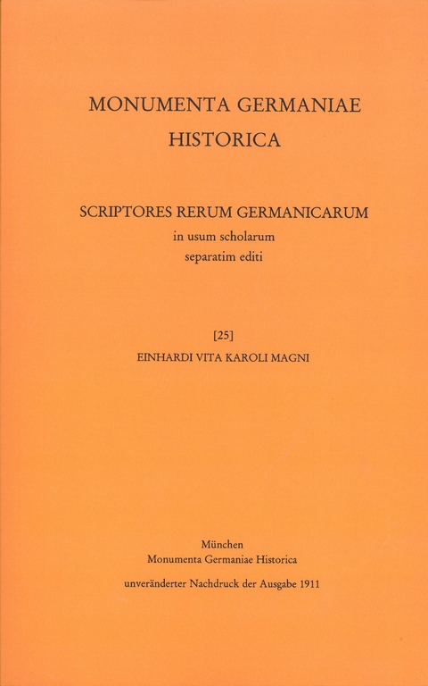 Einhardi Vita Karoli Magni - 