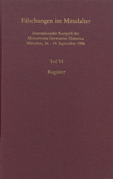 Fälschungen im Mittelalter - Monumenta Germaniae Historica