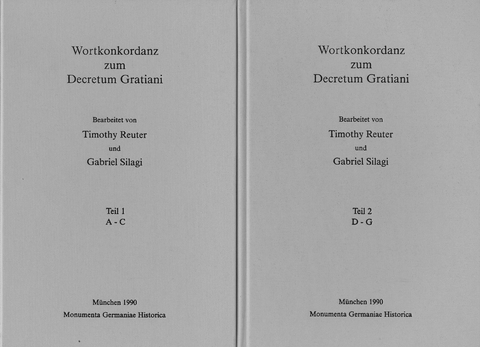 Wortkonkordanz zum Decretum Gratiani
