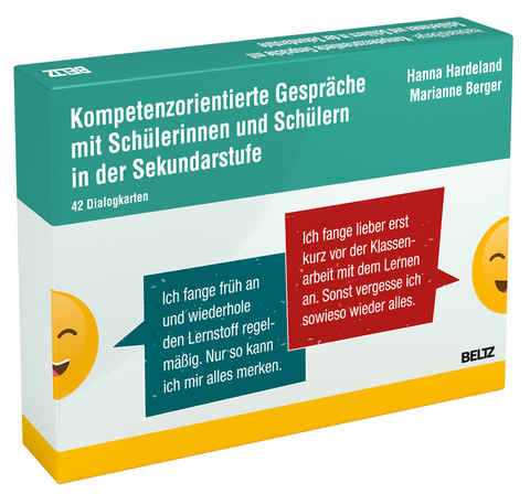 Kompetenzorientierte Gespr&auml;che mit Sch&uuml;lerinnen und Sch&uuml;lern in der Sekundarstufe - Hanna Hardeland, Marianne Berger