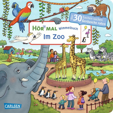 H&ouml;r mal (Soundbuch): Wimmelbuch: Im Zoo - Julia Hofmann