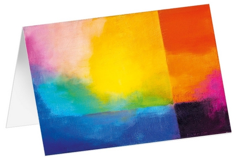 Kunstkarten "Licht am Abend" 5 Stk