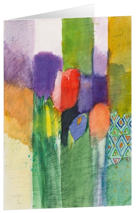 Kunstkarten "Tulpen 2" - 5 Stk.