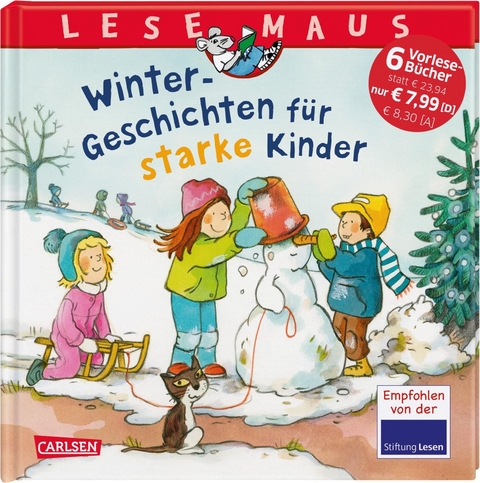 LESEMAUS Sonderb&auml;nde: Winter-Geschichten f&uuml;r starke Kinder - Christian Tielmann, Sandra Ladwig, Liane Schneider, Anna Wagenhoff