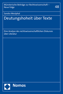 Deutungshoheit über Texte - Sandra Westphal