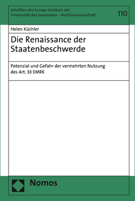 Die Renaissance der Staatenbeschwerde