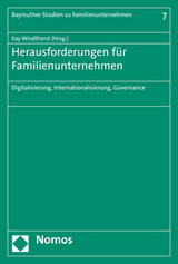 Herausforderungen f&uuml;r Familienunternehmen - 