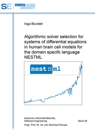 Algorithmic solver selection for systems of differential equations in human brain cell models for the domain specifc language NESTML