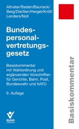 Bundespersonalvertretungsgesetz - Lothar Altvater, Eberhard Baden, Sebastian Baunack, Peter Berg, Martina Dier&szlig;en, Gunnar Herget, Michael Kr&ouml;ll, Dirk Lenders, Gerhard Noll