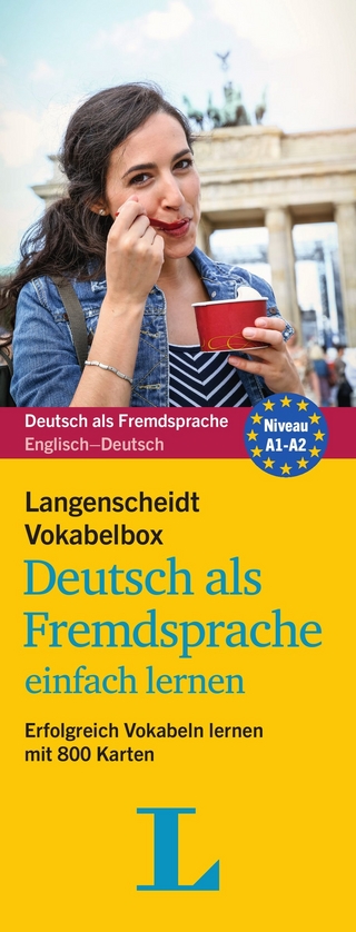 Langenscheidt Vokabelbox Deutsch als Fremdsprache einfach lernen - Box mit Karteikarten