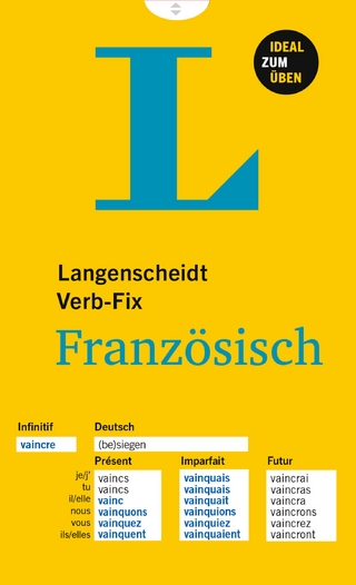 Langenscheidt Verb-Fix Französisch - Französische Verben auf einen Blick - Ideal zum Üben