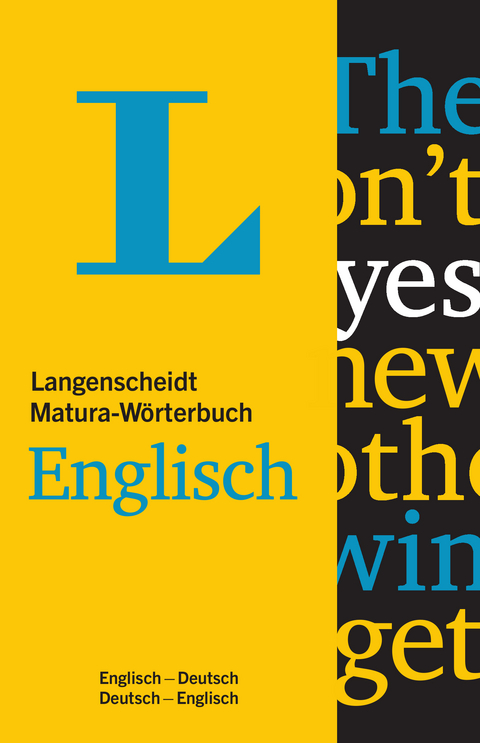 Langenscheidt Matura-W&ouml;rterbuch Englisch