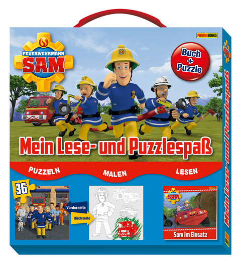Feuerwehrmann Sam - Mein Lese- und Puzzlespa&szlig; - 