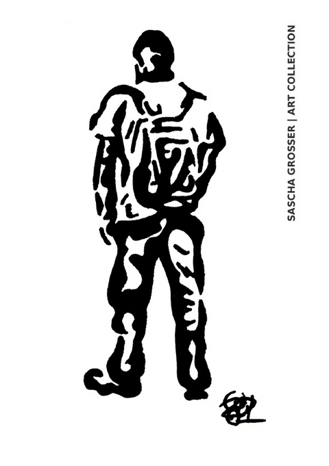 Der Wanderer - Ein Notiz- und Skizzenbuch f&uuml;r Unterwegs - Sascha Grosser (ART COLLECTION)