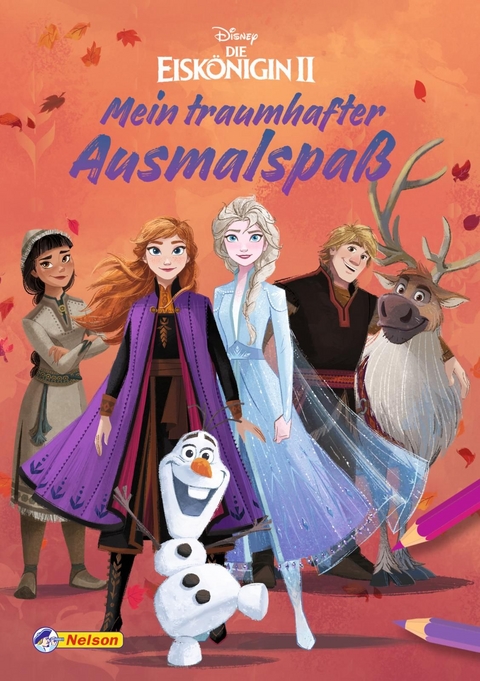 VE 5 Disney Die Eisk&ouml;nigin 2: Mein traumhafter Ausmalspa&szlig;