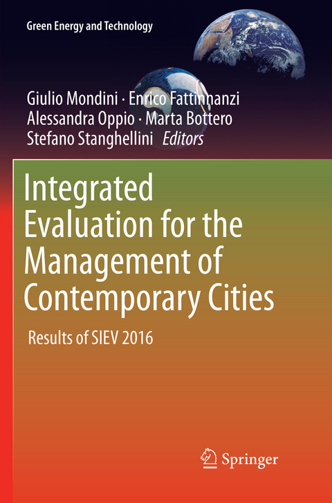 Integrated Evaluation for the Management of Contemporary Cities - 
