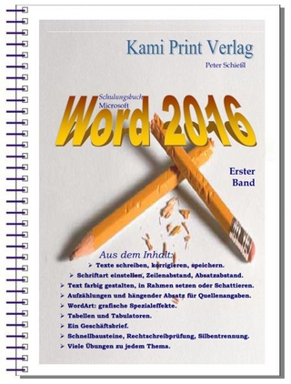 Word 2016 - Erster Band