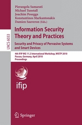 Information Security Theory and Practices: Security and Privacy of Pervasive Systems and Smart Devices - 