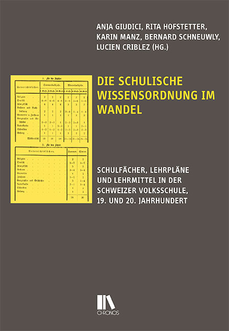 Die schulische Wissensordnung im Wandel - 