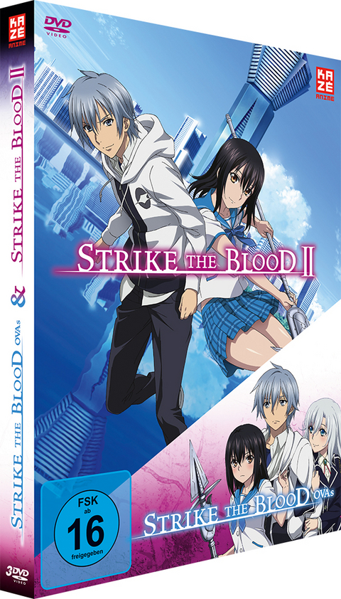 Strike the Blood Second / Strike the Blood OVAs - DVD-Box (3 DVDs) - Takao Sano, Hideyo Yamamoto