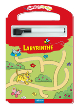 Trötsch Labyrinthe Schreib und Wisch Weg mit Stift - 