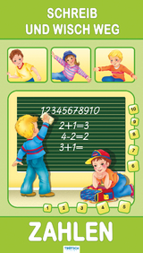 Zahlen Schreib&uuml;bungen schreib und wisch weg - 