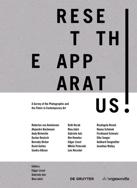 RESET THE APPARATUS! - 