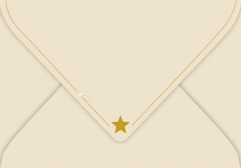 Weihnachtskarten mit Kuvert