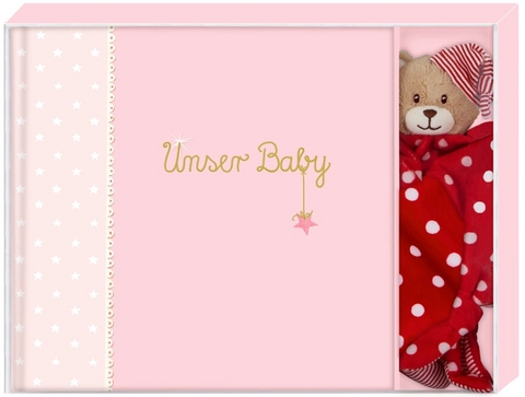 Geschenkset - BabyGl&uuml;ck - Unser Baby (rosa)