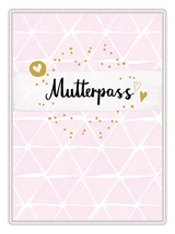 Mutterpassh&uuml;lle - Mutterpass (rosa)
