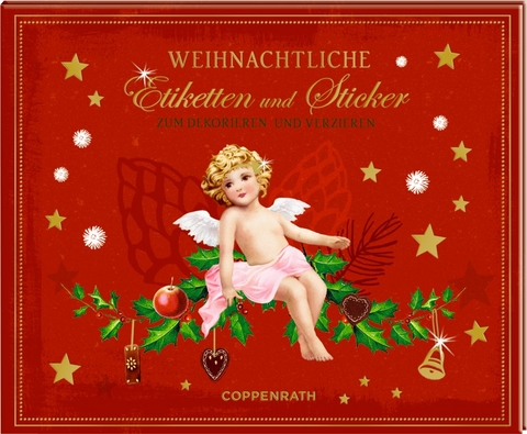 Stickerbuch - Weihnachtliche Etiketten und Sticker