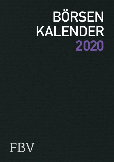 B&ouml;rsenkalender 2020 - Dirk Meissner, Dimitri Speck