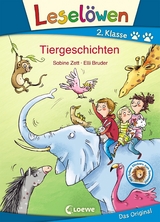 Lesel&ouml;wen 2. Klasse - Tiergeschichten - Sabine Zett