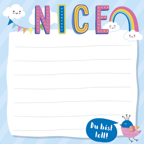 Nice &ndash; Klebezettel -  riva Verlag