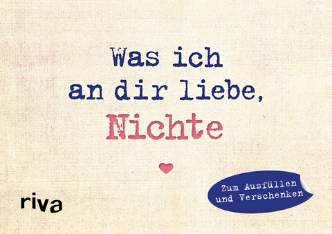 Was ich an dir liebe, Nichte – Miniversion - Alexandra Reinwarth