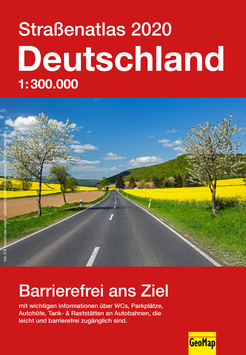 Stra&szlig;enatlas Deutschland 2020