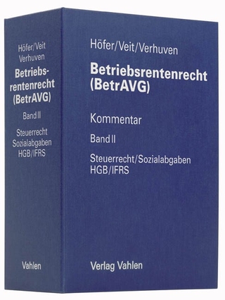 Betriebsrentenrecht (BetrAVG)