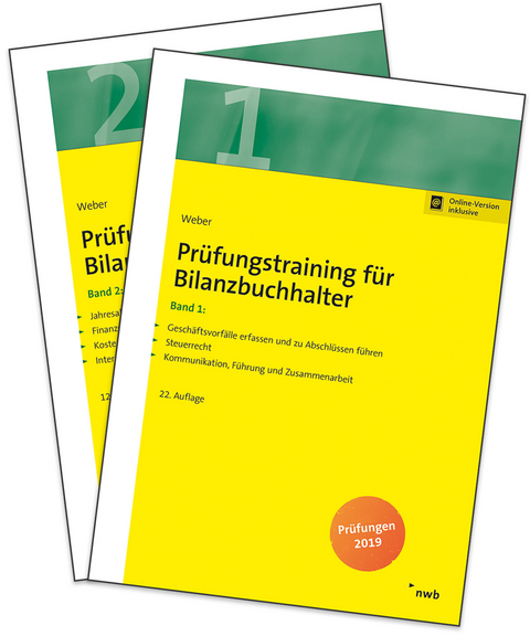B&uuml;cherpaket Pr&uuml;fungstraining f&uuml;r Bilanzbuchhalter