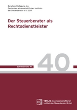 Der Steuerberater als Rechtsdienstleister