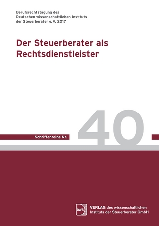 Der Steuerberater als Rechtsdienstleister