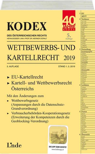 KODEX Wettbewerbs- und Kartellrecht 2019