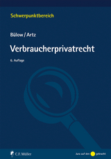 Verbraucherprivatrecht - Peter B&uuml;low, Markus Artz