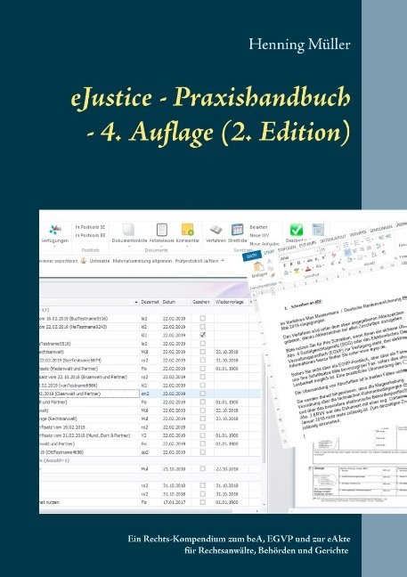 eJustice - Praxishandbuch - Henning M&uuml;ller