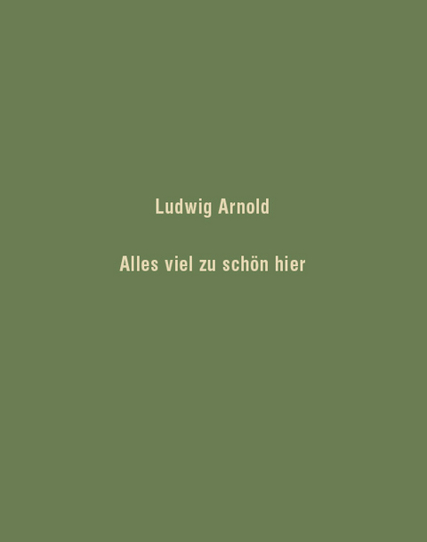 Ludwig Arnold - 