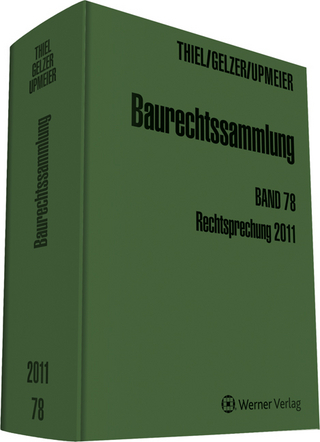 Baurechtssammlung. Band 78