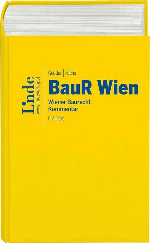 BauR Wien | Wiener Baurecht - Heinrich Geuder, Gerald Fuchs